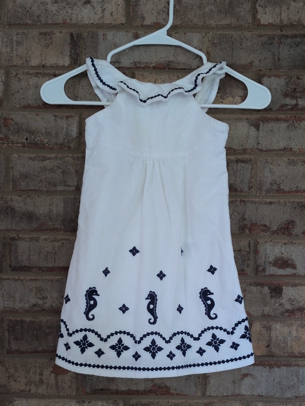 Gymboree Seahorse Girls Sundress 5T